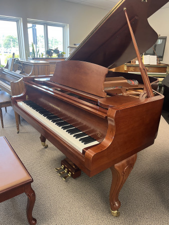 2005 J Pramberger cherry French Provincial grand piano - Grand Pianos